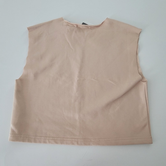 Puma x Fenty  NWT Nude Cropped logo tank . - Picture 5 of 9